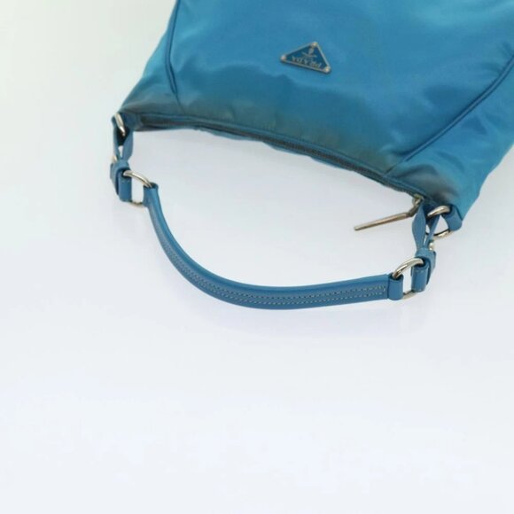 PRADA Accessory Pouch Nylon Light Blue Auth - Picture 7 of 15